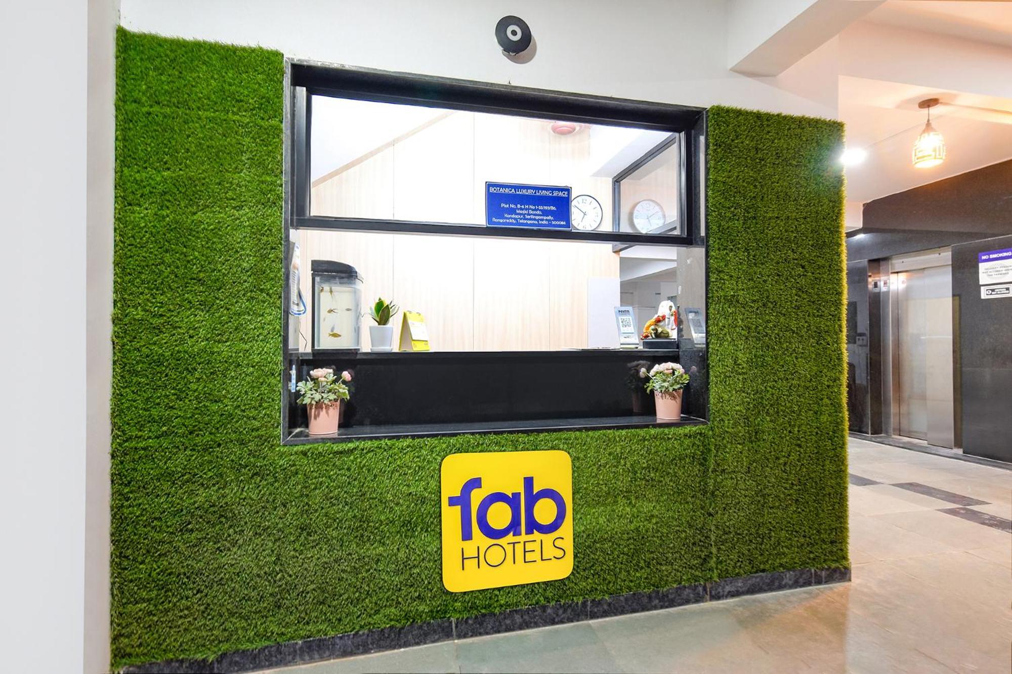 Fabhotel The Botanica - Nr Hyderabad Central University, Kondapur Kondapur  外观 照片